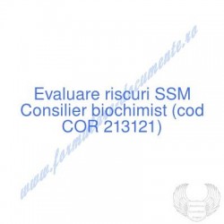 Consilier biochimist (cod...