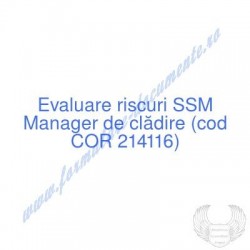 Manager de clădire (cod COR...