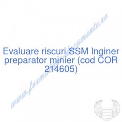 Inginer preparator minier...