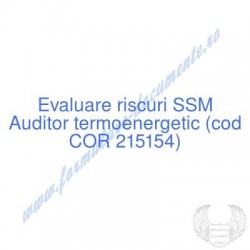 Auditor termoenergetic (cod...