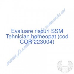 Tehnician homeopat (cod COR...