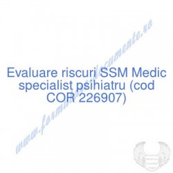 Medic specialist psihiatru...