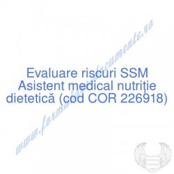 Asistent medical nutriție...