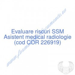 Asistent medical radiologie...