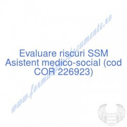 Asistent medico-social (cod...