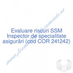 Inspector de specialitate...