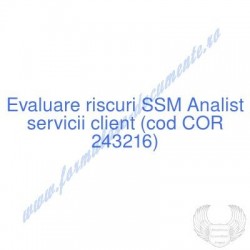 Analist servicii client...