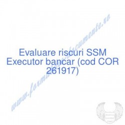 Executor bancar (cod COR...