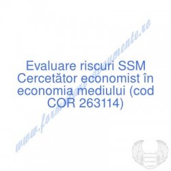 Cercetător economist în...