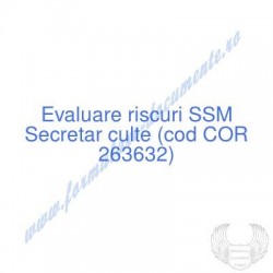 Secretar culte (cod COR...