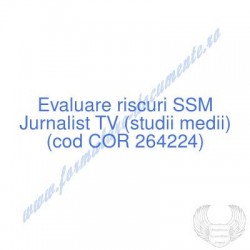 Jurnalist TV (studii medii)...