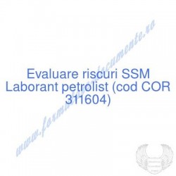 Laborant petrolist (cod COR...