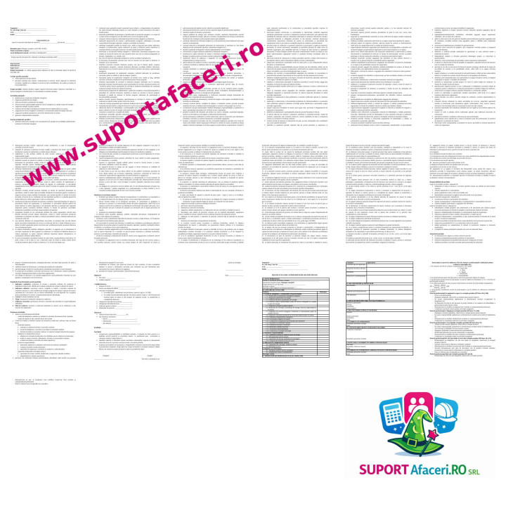 Fișa postului Manager energetic – model editabil DOC