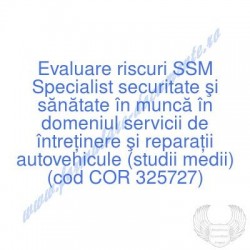 Specialist securitate şi...