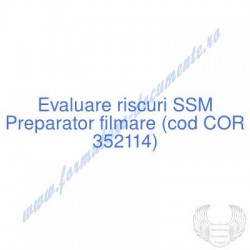 Preparator filmare (cod COR...