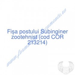 Subinginer zootehnist (cod...