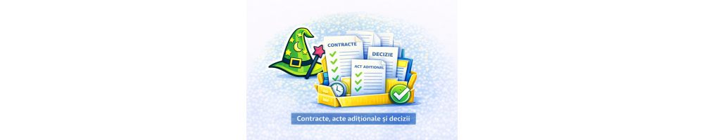 Contracte de muncă, acte adiționale și decizii | Modele HR