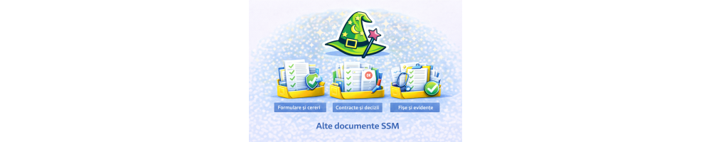 Documente SSM diverse | Formulare, registre și modele SSM