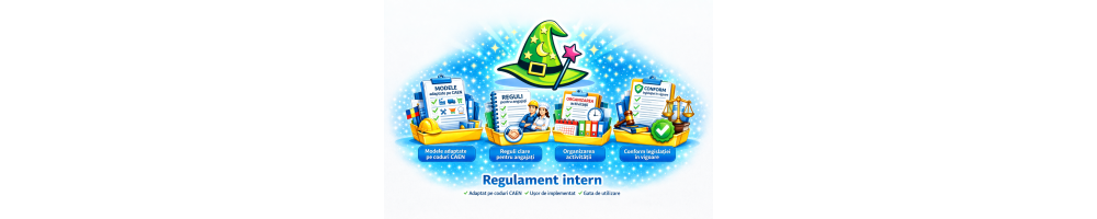 Regulament intern model pe CAEN | Document obligatoriu firmă